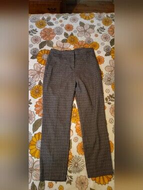 H&m Houndstooth Women's Trousers Size 6